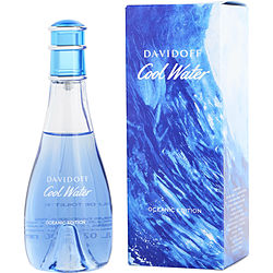 Cool Water Oceanic By Davidoff Edt Spray 3.3 Oz