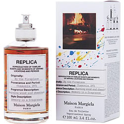 Replica By The Fireplace By Maison Margiela Edt Refillable Spray 3.4 Oz (limited Edition)