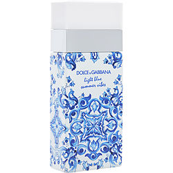 D & G Light Blue Summer Vibes By Dolce & Gabbana Edt Spray 3.3 Oz *tester