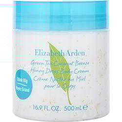Green Tea Coconut Breeze By Elizabeth Arden Honey Drops Body Cream 16.9 Oz