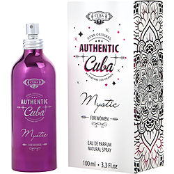 Cuba Authentic Mystic By Cuba Eau De Parfum Spray 3.3 Oz