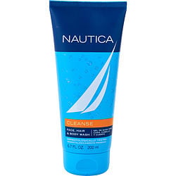Nautica Cleanse By Nautica Face, Hair & Body Wash 6.7 Oz