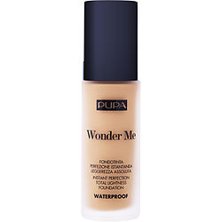 Pupa Milano Wonder Me Instant Perfection Total Lightnees Foundation Waterproof - # 030 Medium Beige --30ml/1oz By Pupa Milano