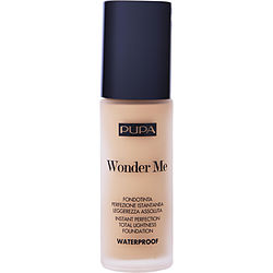 Pupa Milano Wonder Me Instant Perfection Total Lightnees Foundation Waterproof - # 020 Light Beige --30ml/1oz By Pupa Milano