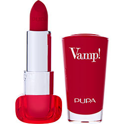 Pupa Milano Vamp! Extreme Colour Lipstick With Plumping Treatment - # 305 True Orange --3.5g/0.12oz By Pupa Milano