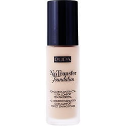 Pupa Milano No Transfer Foundation Extra Comfort Perfect Staying Power - # 100 Porcelain --30ml/1oz By Pupa Milano