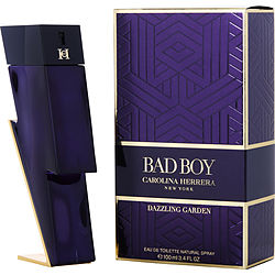 Ch Bad Boy Dazzling Garden By Carolina Herrera Edt Spray 3.4 Oz