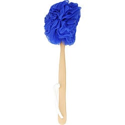 Spa Accessories Net Sponge Stick (beech Wood) - Navy By Spa Accessories