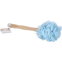 Spa Accessories Net Sponge Stick (beech Wood) - Blue By Spa Accessories