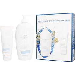 Routine Set: Lait Corporel Anti-drying Body Milk 400ml + Biomains Hand & Nail Treatment 100ml --2pcs