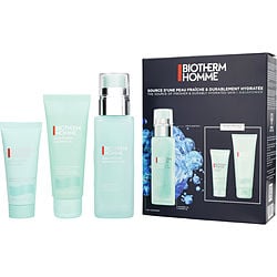 Homme Aquapower Prestige Set: Aquapower Shower Gel 75ml + Aquapower Advanced Gel 75ml + Aquapower Cleanser 40ml --3pcs