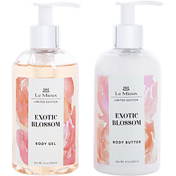 Exotic Blossom Set: Body Gel 8oz & Body Butter 8oz --2pcs