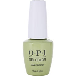 Opi Gel Color Soak-off Gel Lacquer - Clear Your Cash --0.5oz By Opi