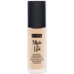 Pupa Milano Made To Last Extreme Staying Power Total Comfort Foundation Spf 10 - # 040 Medium Beige  --30ml/1oz By Pupa Milano