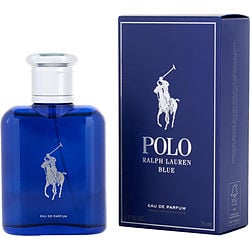 Polo Blue By Ralph Lauren Eau De Parfum Refillable Spray 2.5 Oz