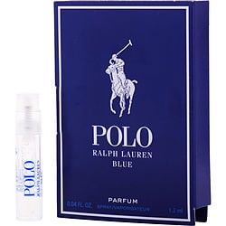 Polo Blue By Ralph Lauren Parfum Spray Vial On Card