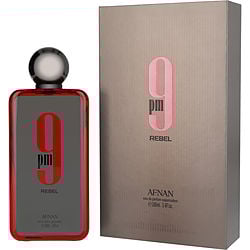 Afnan 9 Pm Rebel By Afnan Perfumes Eau De Parfum Spray 3.4 Oz