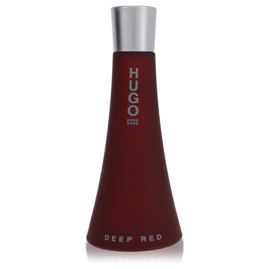 hugo DEEP RED by Hugo Boss Eau De Parfum Spray (unboxed) 3 oz for Women