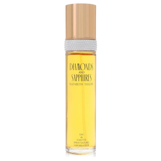 DIAMONDS & Sapphires by Elizabeth Taylor Eau De Toilette Spray (unboxed) 3.4 oz for Women