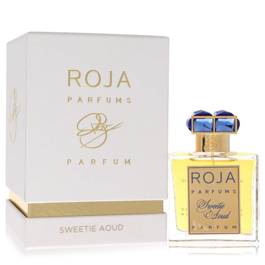 Roja Sweetie Aoud by Roja Parfums Extrait De Parfum Spray (Unisex -White Box) 1.7 oz for Women