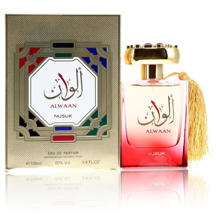 Alwaan by Nusuk Eau De Parfum Spray (Unisex) 3.4 oz for Women