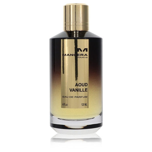 Mancera Aoud Vanille by Mancera Eau De Parfum Spray (Unisex Unboxed) 4 oz for Women