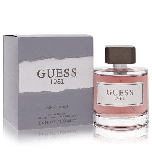 Guess 1981 by Guess Eau De Toilette Spray (unboxed) 3.4 oz for Men