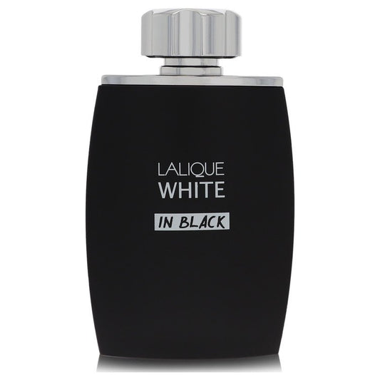 Lalique White In Black by Lalique Eau De Parfum Spray (Unboxed) 4.2 oz for Men