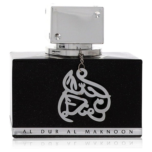Lattafa Al Dur Al Maknoon Silver by Lattafa Eau De Parfum Spray (Unisex Unboxed) 3.4 oz for Men