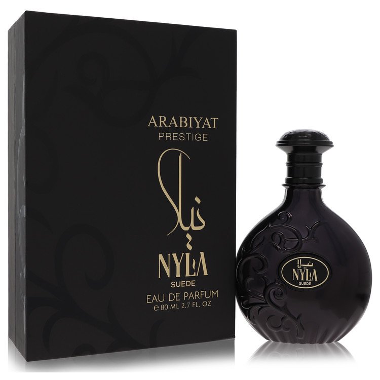 Arabiyat Prestige Nyla Suede by Arabiyat Prestige Eau De Parfum Spray (Unisex) 2.7 oz for Men