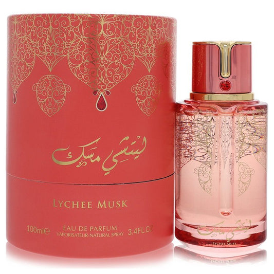 Arabiyat Prestige Lychee Musk by Arabiyat Prestige Eau De Parfum Spray (Unisex) 3.4 oz for Women
