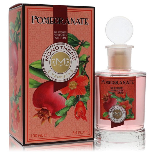 Monotheme Pomegranate by Monotheme Eau De Toilette Spray (Unboxed) 3.4 oz for Women
