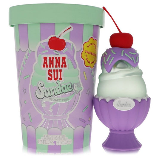 Anna Sui Sundae Violet Vibe by Anna Sui Vial (sample) .05 oz for Women