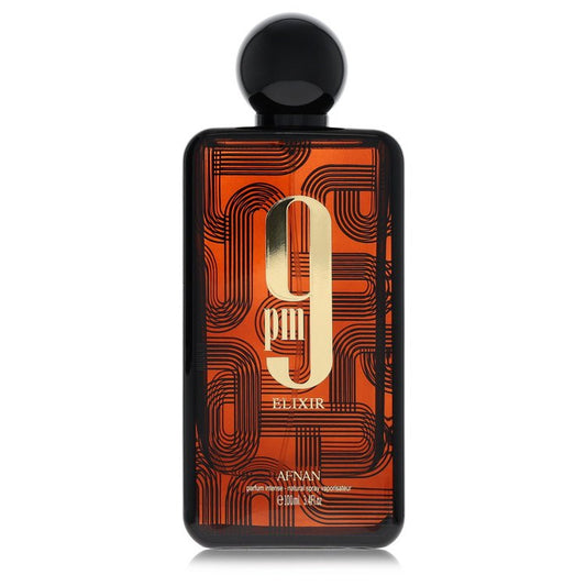 Afnan 9Pm Elixir Intense by Afnan Parfum Intense Spray (Unisex Tester) 3.4 oz for Men