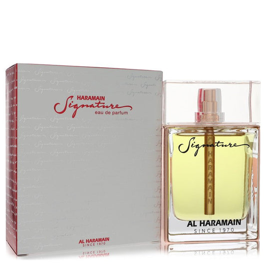 Al Haramain Signature by Al Haramain Eau De Parfum Spray (Unboxed) 3.4 oz for Women