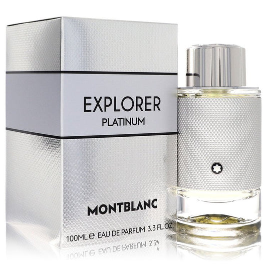 Montblanc Explorer Platinum by Mont Blanc Eau De Parfum Spray (Tester) 3.3 oz for Men