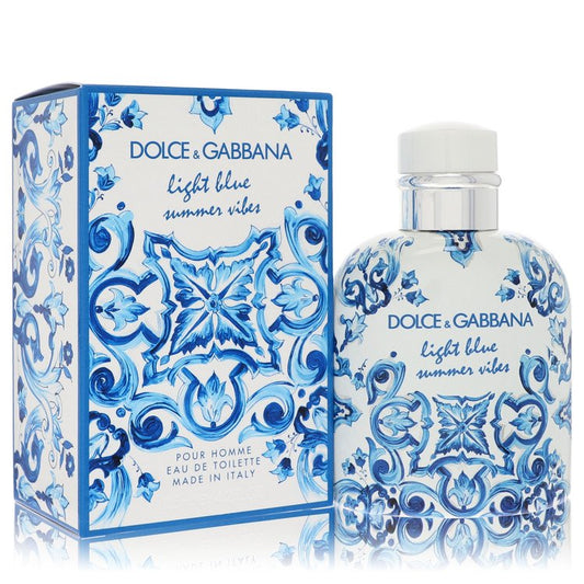 Light Blue Summer Vibes by Dolce & Gabbana Eau De Toilette Spray (Tester) 4.2 oz for Men