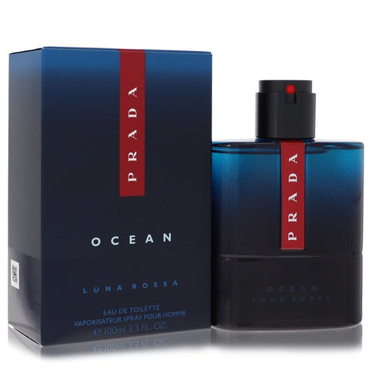 Prada Luna Rossa Ocean by Prada Parfum Spray 3.4 oz for Men
