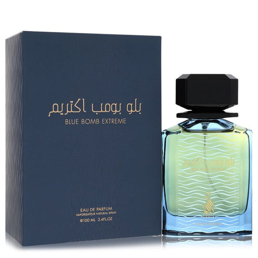 Risala Blue Bomb Extreme by Risala Eau De Parfum Spray 3.4 oz for Men