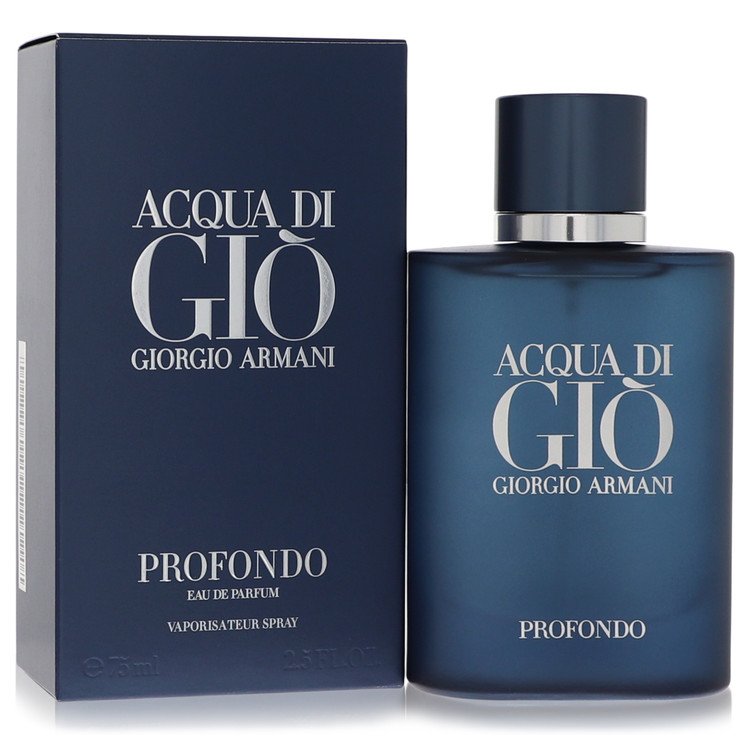 Acqua Di Gio Profondo by Giorgio Armani Eau De Parfum Spray 1.6 oz for Men