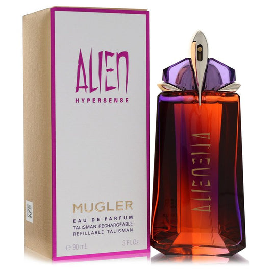 Alien Hypersense by Thierry Mugler Eau De Parfum Spray Refillable 3 oz for Women