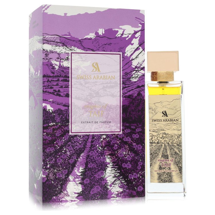 Swiss Arabian Enigma of Taif by Swiss Arabian Extrait De Parfum Spray (Unisex) 3.4 oz for Men