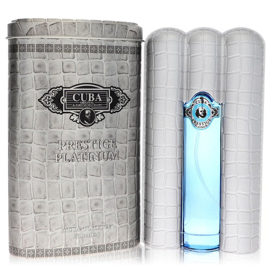 Cuba Prestige Platinum by Fragluxe Eau De Toilette Spray 1.17 oz for Men