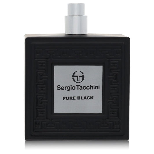 Sergio Tacchini Pure Black by Sergio Tacchini Eau De Toilette Spray (Tester) 3.4 oz for Men