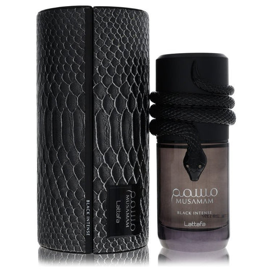 Lattafa Musamam Black Intense by Lattafa Eau De Parfum Spray 3.4 oz for Men