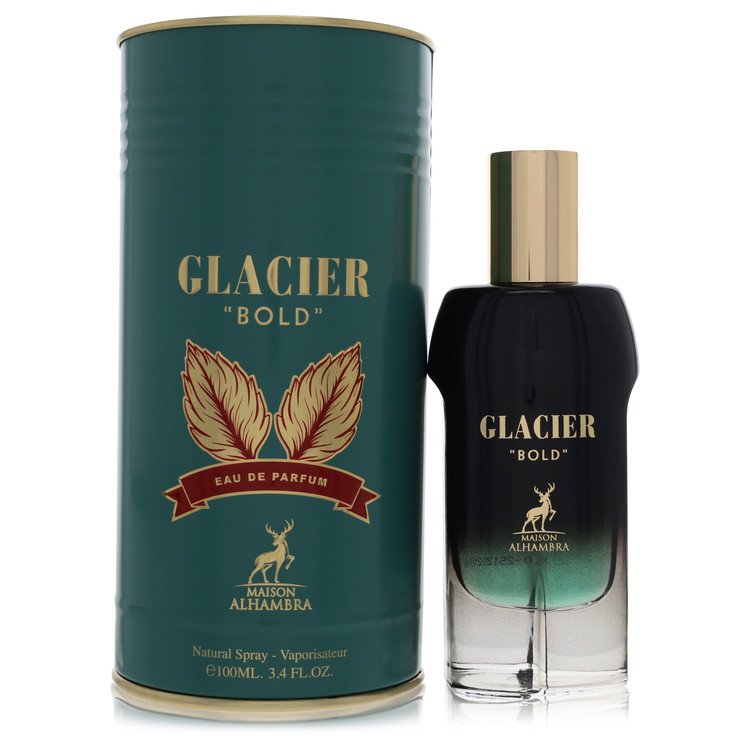 Maison ALhambra Glacier Bold by Maison Alhambra Eau De Parfum Spray (Unisex Unboxed) 3.4 oz for Men