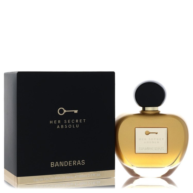 Her Secret Absolu by Antonio Banderas Eau De Parfum Spray (Unboxed) 2.7 oz for Women